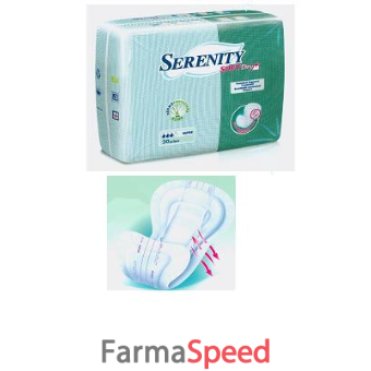 pannolone per incontinenza a mutandina serenity softdry+ aloe super large 30 pezzi