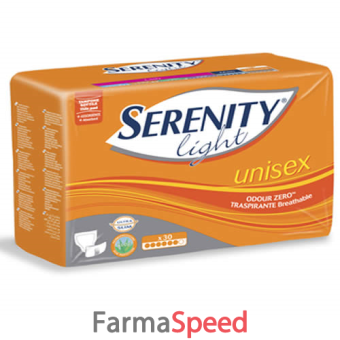 pannolone per incontinenza serenity unisex 30 pezzi