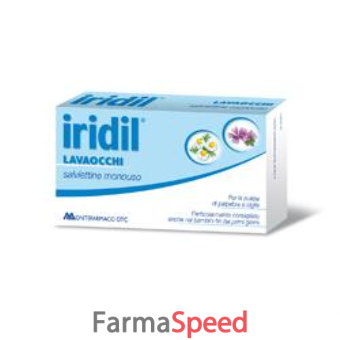 iridil lavaocchi 14 salviette monouso