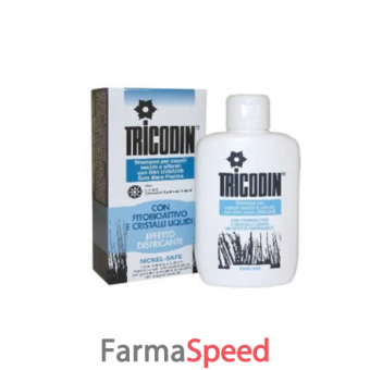 tricodin shampoo capelli secchi e sfibrati 125ml