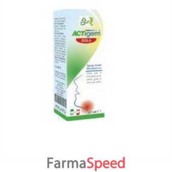 actigerm gola spray 20 ml