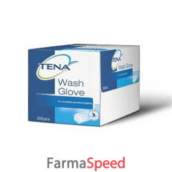 tena wash glove guanto per igiene 16x24cm 175 pezzi