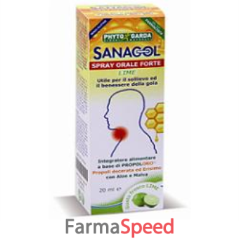 sanagol spray forte propoli lime 20 ml