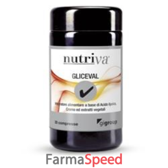 nutriva gliceval 30 compresse