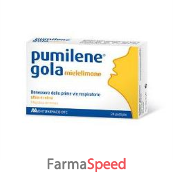 pumilene gola miele limone 24 pastiglie