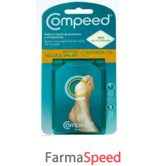 compeed alluce valgo cerotto 5 pezzi