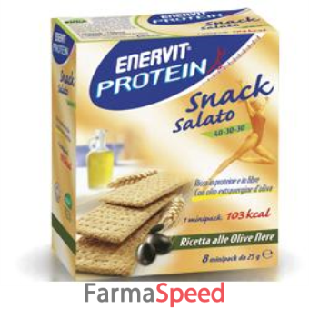 enervit protein snack salato alle olive nere