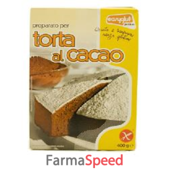 easyglut preparato torta cacao 400 g