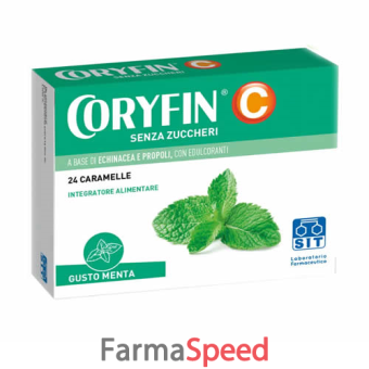 coryfin c senza zucchero mentolo 48 g