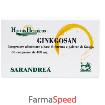 ginkgosan 60 compresse 400 mg