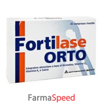 fortilase orto 20 compresse