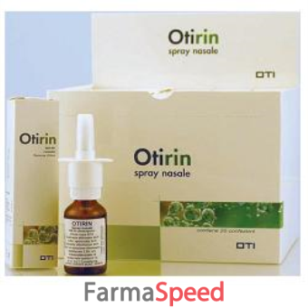 otirin composto spray nasale 20 ml in soluzione fisiologica