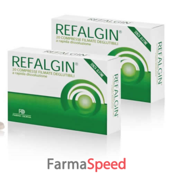 refalgin 20 compresse filmate deglutibili