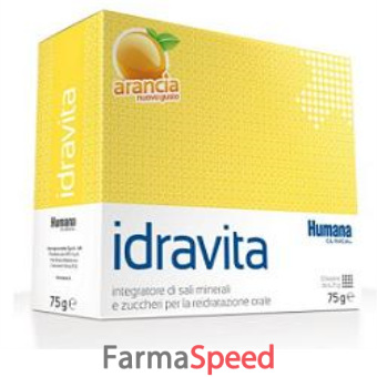 idravita gusto arancia 12 bustine da 6,25 g