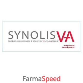 synolis v-a soluzione iniettabile viscoelastica isotonica in siringa preriempita 2ml 1 pezzo