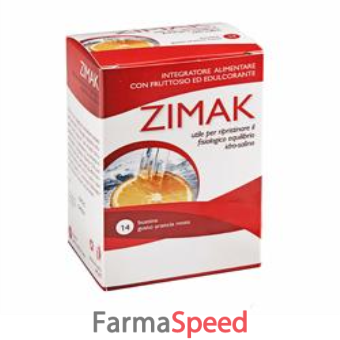 zimak 14 bustine 6 g arancio