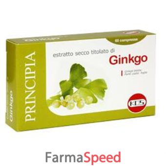 ginkgo biloba estratto secco 60 compresse