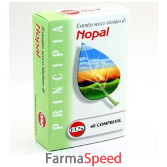 nopal estratto secco 60 compresse 25,5 g