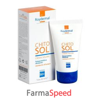 chitosol crema solare fp 50+ tubo 50 ml