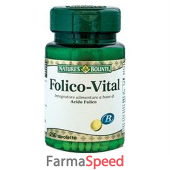 folico vital 250 tavolette