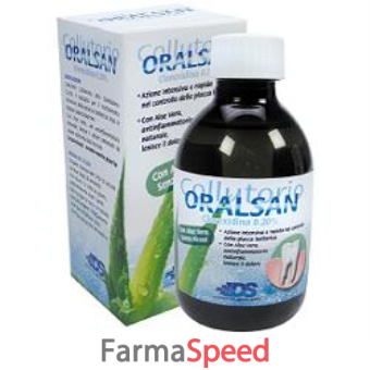 oralsan collutorio clorexidina 0,20% con aloe 200 ml