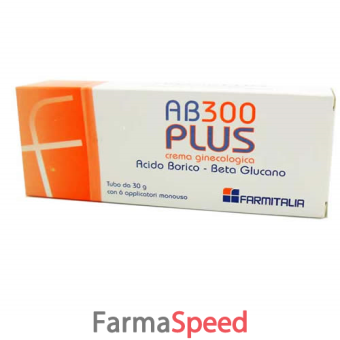 ab 300 plus crema ginecologica 30 g con 6 applicatori