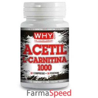 acetil l carnitina 1000 30 compresse 42 g