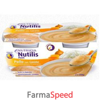 nutilis pasti pollo con carote 300 g 2 pezzi