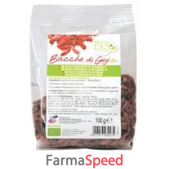 fsc semplice&bio bacche di goji bio ad alto contenuto di fibra 100 g