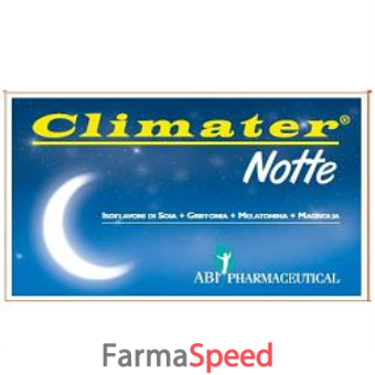 climater notte 20 compresse orosolubili 600mg*