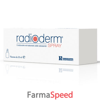 medicazione spray radioderm 30 ml