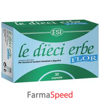 le dieci erbe flor 30 capsule