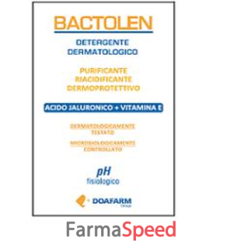 bactolen detergente dermatologico 250 ml