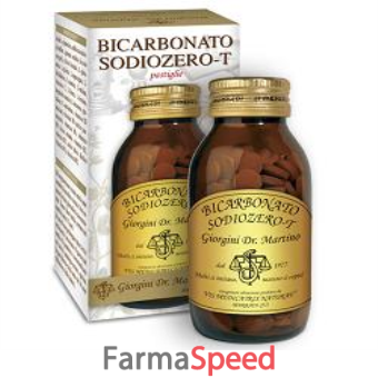 bicarbonato sodiozero t 167 pastiglie