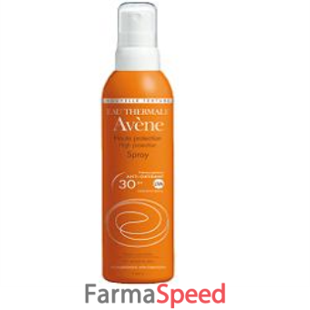 eau thermale avene spray solare spf 30 200 ml