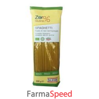 zero% glutine spaghetti riso semigreggio senza glutine bio 500 g