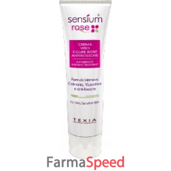 sensium rose crema viso couperose