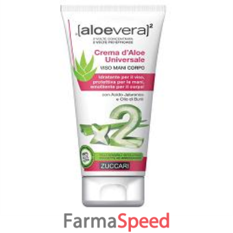 aloevera2 crema d'aloe universale viso mani e corpo 75 ml