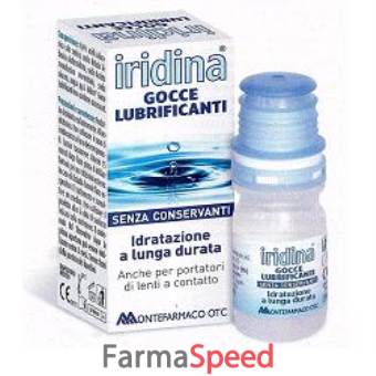 iridina gocce lubrificanti 10 ml