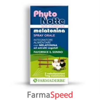 phytonotte melatonina sos complex spray 30 ml