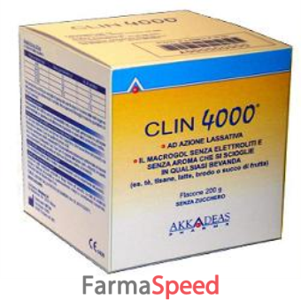 clin 4000 lassativo polvere 200 g