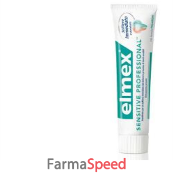 elmex sensitive professional whitening dentifricio 75 ml