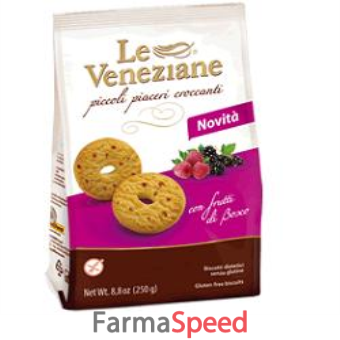 le veneziane biscotti frutti di bosco 250 g