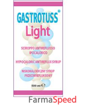 gastrotuss light sciroppo antireflusso ipocalorico 500 ml