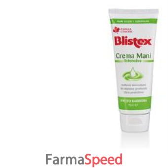 blistex crema mani intensiva tubo 75ml*