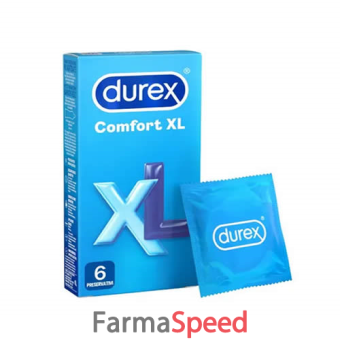 profilattico durex comfort xl 6 pezzi