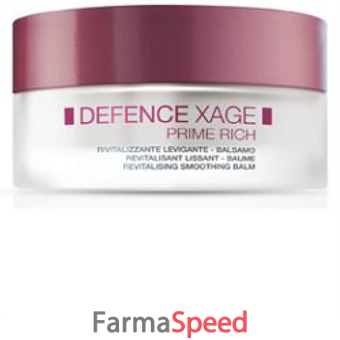 defence xage prime rich balsamo rivitalizzante levigante 50 ml