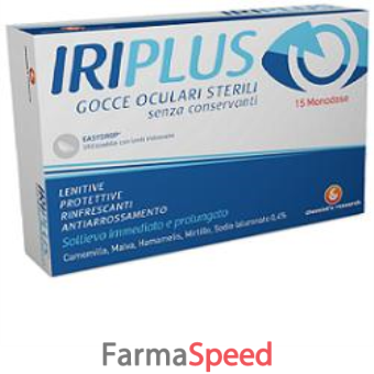 iriplus easydrop 0,4% collirio 15 flaconcini monodose da 0,33 ml