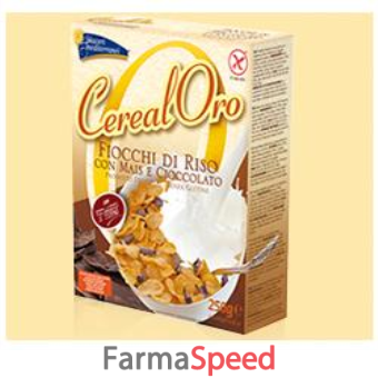 piaceri mediterranei cerealoro fiocchi riso mais e cioccolato 250 g