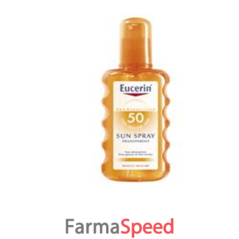 eucerin sun spray trasparente fp50